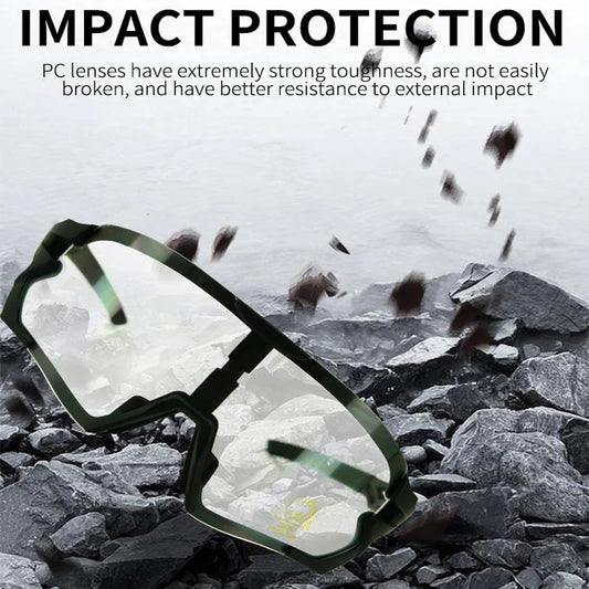 MOON MTB Cycling Glasses-Polarized Lens for Road and Trail Riding,Unisex Style Sport Sunglasses, Ideal Bicycle Riding Eyewear