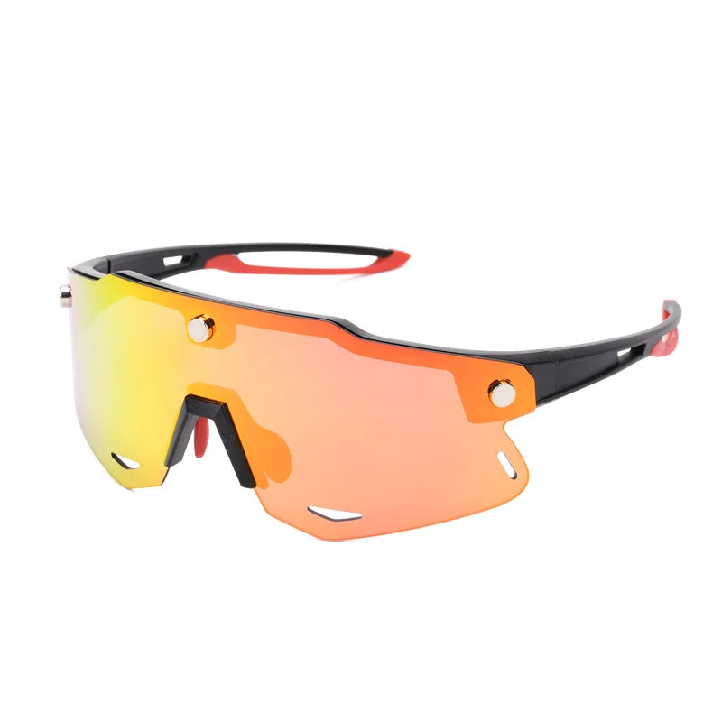 MOON Outdoor Cycling Sunglasses, Adjustable Visor, Frameless Design, Sunglasses for High-Definition Sport Protection